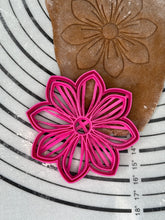 Load image into Gallery viewer, Flover Play Dough Cutters. Cookie Cutter -Stamp - Fondant Set | Play-Doh Stamp Cookie Cutter by 3D Kitchen Art