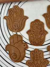Load image into Gallery viewer, Set of 6 Hamsa Cookie Cutter & Mold