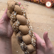Load image into Gallery viewer, Whole Wheat Sourdough Challah Kosher/Pareve Recipe Created by Miriam's Kitchen