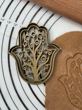 Load image into Gallery viewer, Hamsa Tree Cookie Cutter