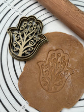 Load image into Gallery viewer, Hamsa Tree Cookie Cutter