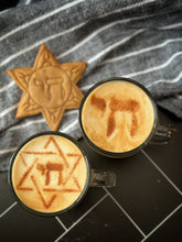 Load image into Gallery viewer, Set of 2 Chai Coffee Hot Chocolate Cocoa Stencil