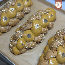 Load image into Gallery viewer, Whole Wheat Sourdough Challah Kosher/Pareve Recipe Created by Miriam's Kitchen