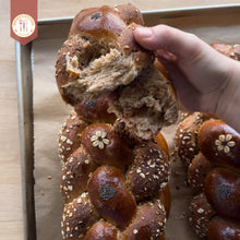 Load image into Gallery viewer, Whole Wheat Sourdough Challah Kosher/Pareve Recipe Created by Miriam's Kitchen