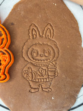Load image into Gallery viewer, Fall Latte Labubu Cookie Cutter
