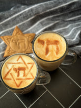 Load image into Gallery viewer, Set of 2 Chai Coffee Hot Chocolate Cocoa Stencil