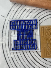 Load image into Gallery viewer, I Stand With Israel 3”