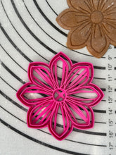 Load image into Gallery viewer, Flover Play Dough Cutters. Cookie Cutter -Stamp - Fondant Set | Play-Doh Stamp Cookie Cutter by 3D Kitchen Art