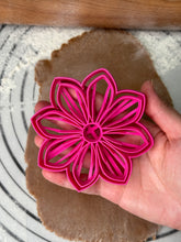 Load image into Gallery viewer, Flover Play Dough Cutters. Cookie Cutter -Stamp - Fondant Set | Play-Doh Stamp Cookie Cutter by 3D Kitchen Art