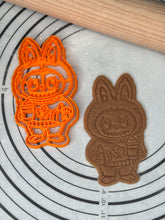 Load image into Gallery viewer, Fall Latte Labubu Cookie Cutter