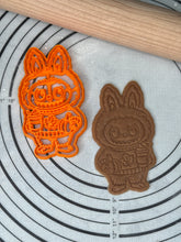 Load image into Gallery viewer, Fall Latte Labubu Cookie Cutter