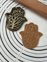 Load image into Gallery viewer, Hamsa Tree Cookie Cutter