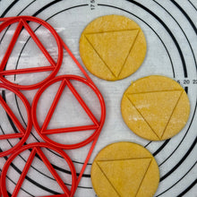 Load image into Gallery viewer, Purim Hamentashen Humentashen x7 MultiCutter Cereal Oznei Haman Cookie Cutter Mold Produced by 3D Kitchen Art