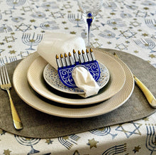 Load image into Gallery viewer, Hanukkiah Napkin Ring