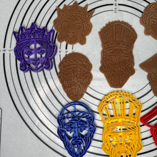 Load image into Gallery viewer, Purim Cookie Cutters by 3D Kitchen Art