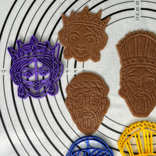 Load image into Gallery viewer, Purim Cookie Cutters by 3D Kitchen Art