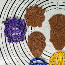 Load image into Gallery viewer, Purim Cookie Cutters by 3D Kitchen Art