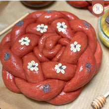 Load image into Gallery viewer, Beet Sourdough Challah + Lievito Madre Recipe