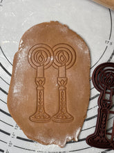 Load image into Gallery viewer, Set of 3 Shabbat, Shabbos, Shabbath Cookie Cutters & Molds