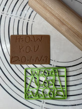 Load image into Gallery viewer, Premium Quality Set of 9 Friends Central Perk, How You Doing, You're My Lobster, Joey Doesn't Share Food, Turkey, Cookie Cutters & Molds