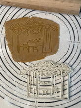 Load image into Gallery viewer, Sukkah 4.75” Cookie Cutter & Mold Produced by 3D Kitchen Art