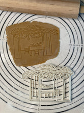 Load image into Gallery viewer, Sukkah 4.75” Cookie Cutter & Mold Produced by 3D Kitchen Art