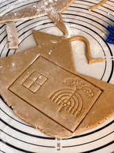 Load image into Gallery viewer, Hanukkah Gingerbread House Cookie Cutter Kit (12 elements)