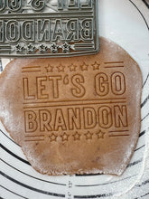 Load image into Gallery viewer, Let’s Go Brandon Cookie Cutter & Mold 5-Inch-Scale Produced by 3D Kitchen Art
