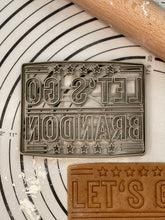 Load image into Gallery viewer, Let’s Go Brandon Cookie Cutter & Mold 5-Inch-Scale Produced by 3D Kitchen Art
