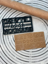 Load image into Gallery viewer, Let’s GO Brandon Cookie Cutter & Mold 5-Inch-Scale Produced by 3D Kitchen Art