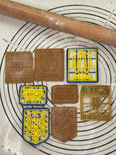 Load image into Gallery viewer, SUPPORT UKRAINE - Set if 4 Ukrainian Cookie Cutters & Molds Produced by 3D Kitchen Art