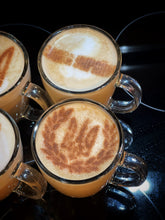 Load image into Gallery viewer, SUPPORT UKRAINE Set of 4 Stencils for Pancakes, Bread, Cappuccino, Hot Cocoa & Hot Chocolate 3.5-Inch-Scale Produced by 3D Kitchen Art