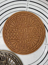 Load image into Gallery viewer, Premium Quality Prosphora Bread Stamp Orthodox liturgy tradition from Holy Land Greek Bread Mold 6.5-Inch-Scale Produced by 3D Kitchen Art