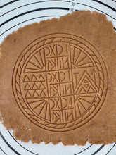 Load image into Gallery viewer, Premium Quality Prosphora Bread Stamp Orthodox liturgy tradition from Holy Land Greek Bread Mold 6.5-Inch-Scale Produced by 3D Kitchen Art