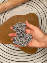 Load image into Gallery viewer, Vikings Silver Mjolner