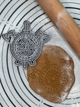 Load image into Gallery viewer, Shield With Sword and Axes