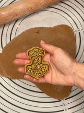 Load image into Gallery viewer, Set of 2 Golden Mjolners