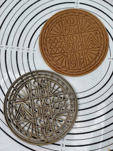 Load image into Gallery viewer, Premium Quality Prosphora Bread Stamp Orthodox liturgy tradition from Holy Land Greek Bread Mold 6.5-Inch-Scale Produced by 3D Kitchen Art