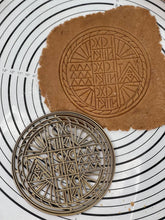 Load image into Gallery viewer, Premium Quality Prosphora Bread Stamp Orthodox liturgy tradition from Holy Land Greek Bread Mold 6.5-Inch-Scale Produced by 3D Kitchen Art