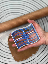 Load image into Gallery viewer, Set of 2 Flag of Israel and Emblem of Israel