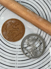 Load image into Gallery viewer, Jurassic Park Logo Cookie Cutter Mold 4-Inch-Scale Produced by 3D Kitchen Art