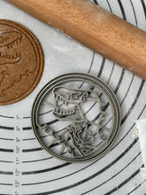 Load image into Gallery viewer, Jurassic Park Logo Cookie Cutter Mold 4-Inch-Scale Produced by 3D Kitchen Art