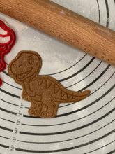 Load image into Gallery viewer, T-Rex Tyrannosaurus Rex Baby Dinosaur Cookie Cutter & Mold 4.5-Inch-Scale Produced by 3D Kitchen Art