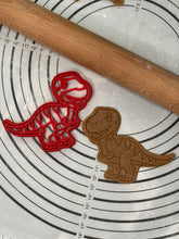 Load image into Gallery viewer, T-Rex Tyrannosaurus Rex Baby Dinosaur Cookie Cutter & Mold 4.5-Inch-Scale Produced by 3D Kitchen Art