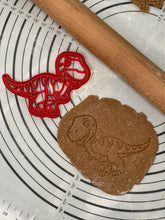 Load image into Gallery viewer, T-Rex Tyrannosaurus Rex Baby Dinosaur Cookie Cutter & Mold 4.5-Inch-Scale Produced by 3D Kitchen Art