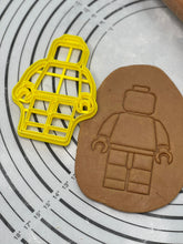 Load image into Gallery viewer, Lego Minifigures Cookie Cutter & Mold 4.75-Inch-Scale Produced by 3D Kitchen Art