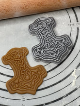 Load image into Gallery viewer, Vikings Silver Mjolner