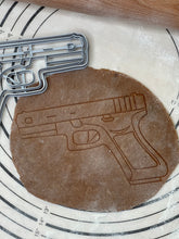 Load image into Gallery viewer, Glock Pistol Cookie Cutter