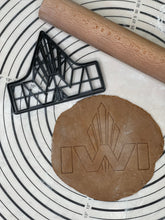 Load image into Gallery viewer, IWI Logo Cookie Cutter & Mold 4.5” Produced by 3D Kitchen Art