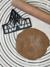 Load image into Gallery viewer, IWI Logo Cookie Cutter & Mold 4.5” Produced by 3D Kitchen Art